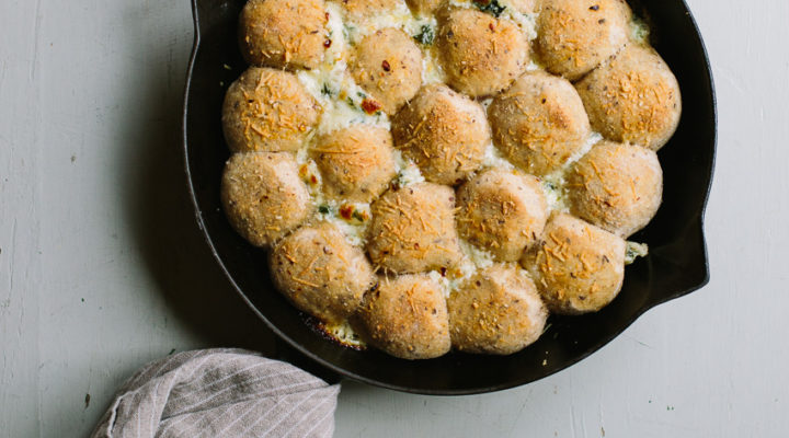 Spinach Sausage Calzone Bites