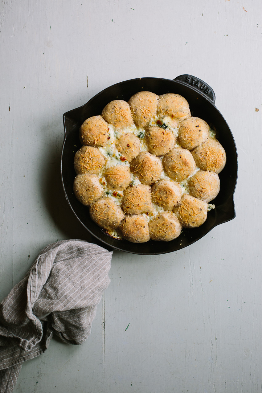 Spinach Sausage Calzone Bites